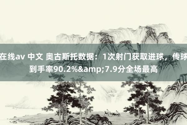 在线av 中文 奥古斯托数据：1次射门获取进球，传球到手率90.2%&7.9分全场最高