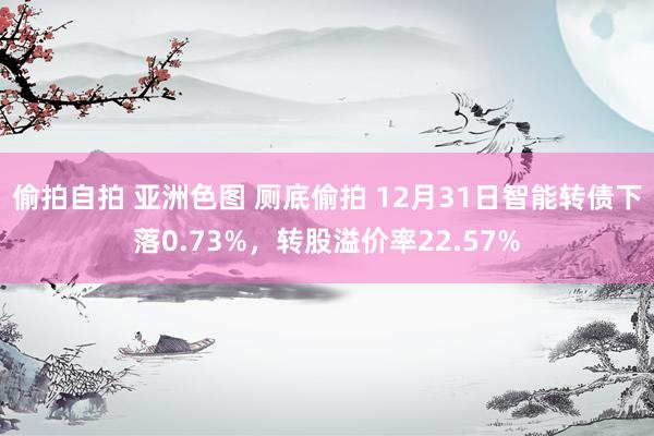 偷拍自拍 亚洲色图 厕底偷拍 12月31日智能转债下落0.73%，转股溢价率22.57%