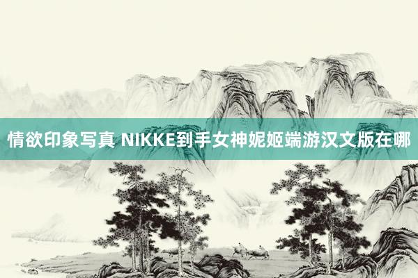 情欲印象写真 NIKKE到手女神妮姬端游汉文版在哪